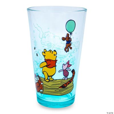 Silver Buffalo Disney Winnie The Pooh Quotes Stemless Wine Glass Set