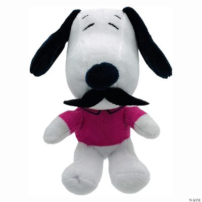 Snoopy in Space Snoopy Mustache Disguise 5.5 Inch Plush Oriental Trading