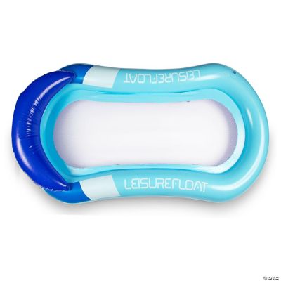Inflatable Swimming Pool PVC Float Lounge Recliner Blue | Oriental Trading