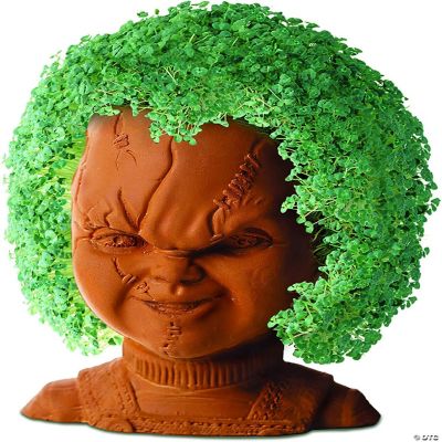 Childs Play Chucky Chia Pet Decorative Pottery Planter Oriental Trading