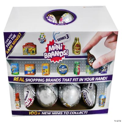 5 Surprise Mini Brands Series 2 New Mystery Capsule Collectible Toy (3 Pack) by Zuru