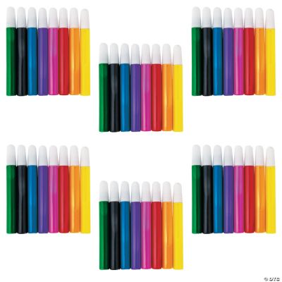 Bulk 72 Pc. 8-Color Suncatcher Paint Pens | Oriental Trading