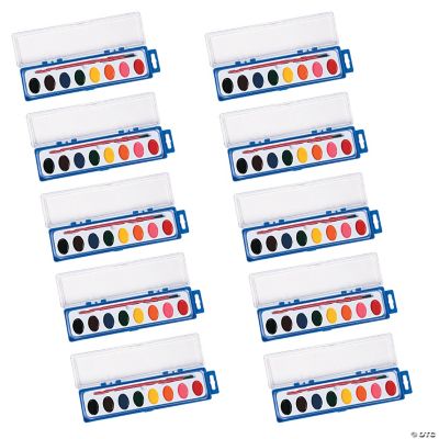 Color Splash!® 8 Color Watercolor Tray Mega Pack