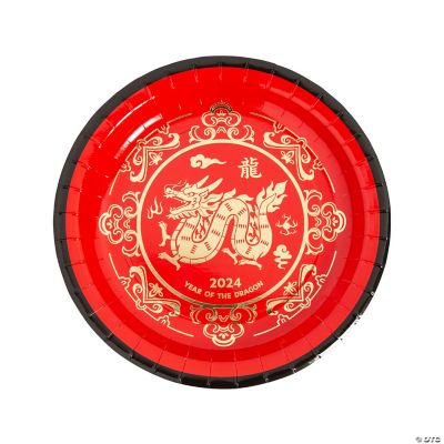 Chinese New Year Hanging Decorations 2024 Dragon Door Sign Red