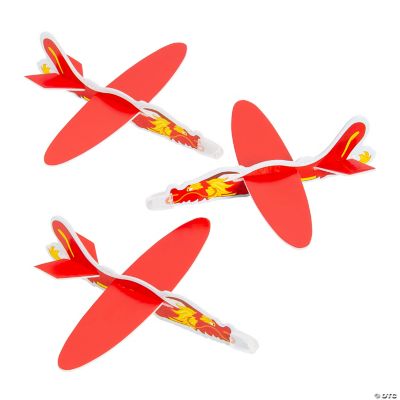 6" x 5 3/4" Lunar New Year Dragon Foam Gliders - 12 Pc.