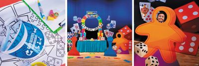 Board Game VBS Check-In Station