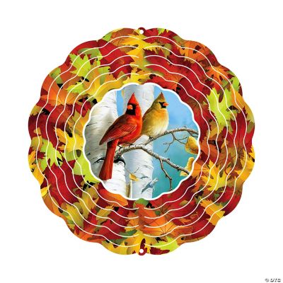 Fall cardinal 8 inch wind spinner Oriental Trading