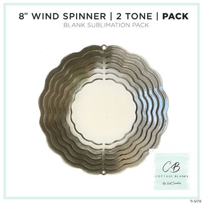 8 inch wind spinner sublimation blank pack of 6 Oriental Trading