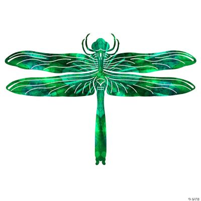 Large dragonfly metal wall art cypress Oriental Trading
