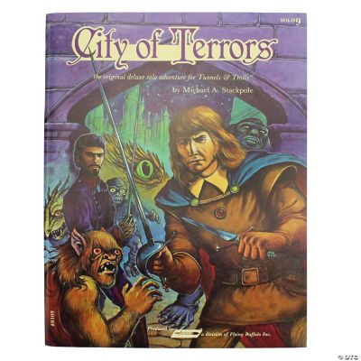 Tunnels & Trolls Solo Adventure 9: City of Terrors (Original), Fantasy Role  Playing Game Module | Oriental Trading