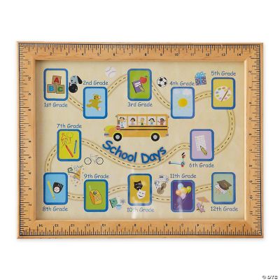 School Days Photo Frame 15.25X0.5X12.5"