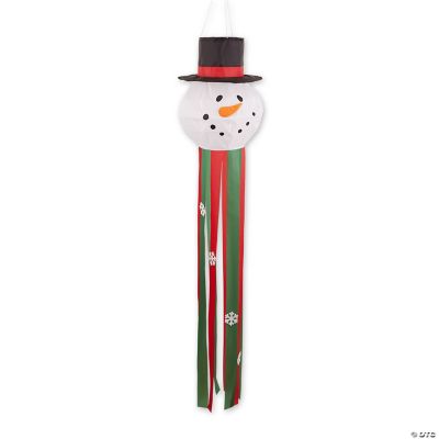 Snowman Windsock | Festive Outdoor Decor