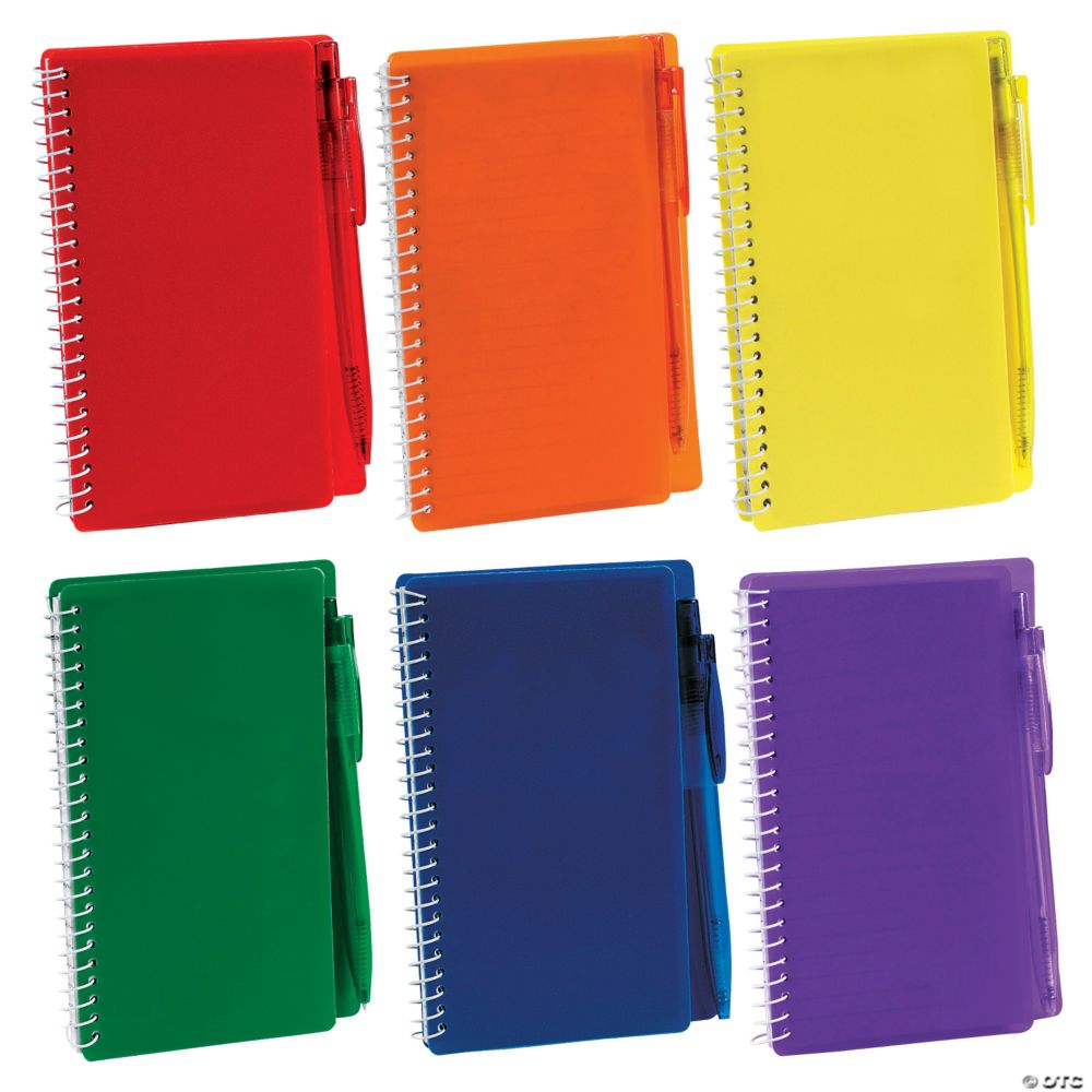 Bulk 72 Pc. Notebook & Pen Set Assortment Kit