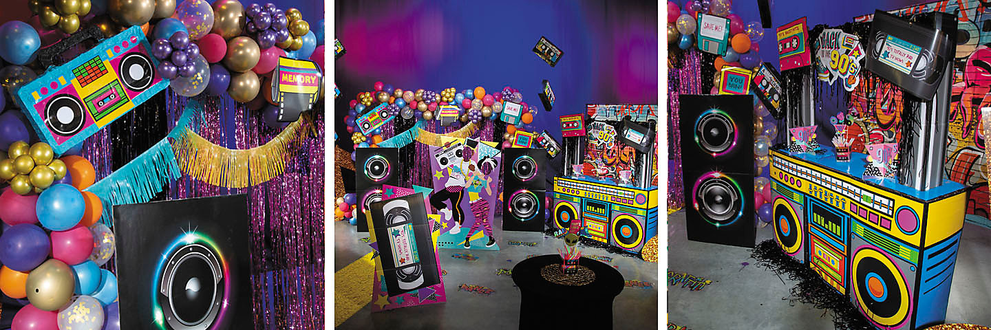 90s Grand Event Party Supplies