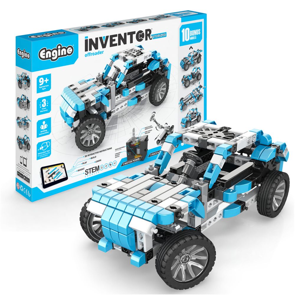 Engino Inventor Motorized Offroader From MindWare