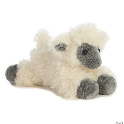 Aurora® Mini Flopsie™ Shep™ Stuffed Animal, Black, 8 Inches, Polyester, Model 30540 - Perfect for Kids, Toddlers, and Families
