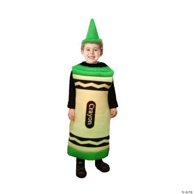 Green Crayon Costume Size Toddler T2