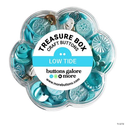Buttons Galore Treasure Box Fancy Designer Buttons for Sewing and ...