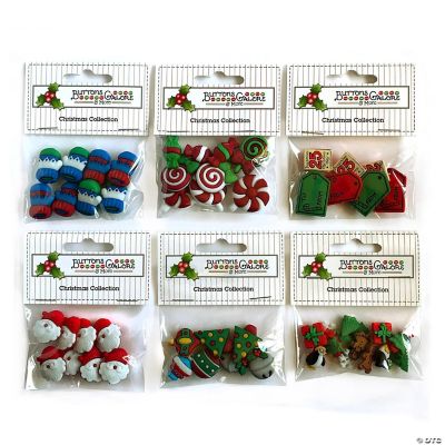 Buttons Galore Christmas Past Craft Buttons - 27 Sewing & Craft Buttons