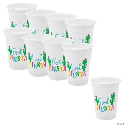Bulk 100 Ct. Final Fiesta Bachelorette Party BPA-Free Disposable Plastic  Cups | Oriental Trading