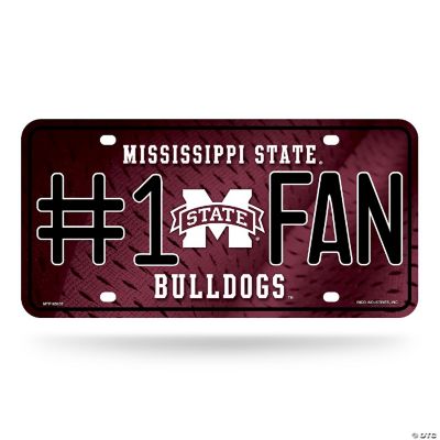 NCAA Rico Industries Mississippi State Bulldogs Metal Tag (#1 Fan) #1 ...