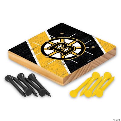 Rico Industries Boston Bruins Wooden Travel Sized Pyramid Game