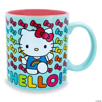 Sanrio Hello Kitty Hello Rainbows Ceramic Mug Holds 20 Ounces ...