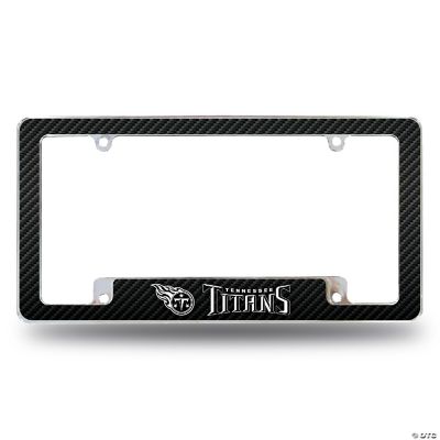 Rico Industries NFL Fan Shop Standard Chrome License Plate Frame