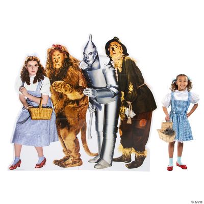 The Wizard of Oz™ Dorothy, Lion, Tin Man & Scarecrow Life-Size ...