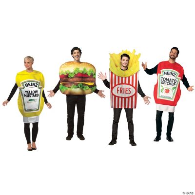 Adult Rock Paper Scissors Group Costume