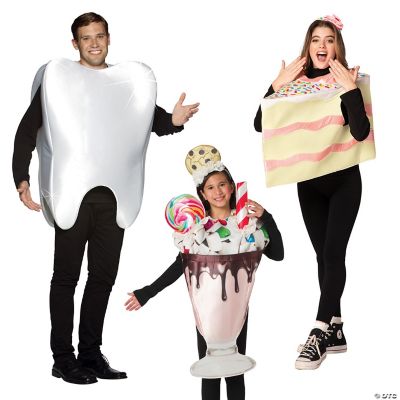 Adult Rock Paper Scissors Group Costume