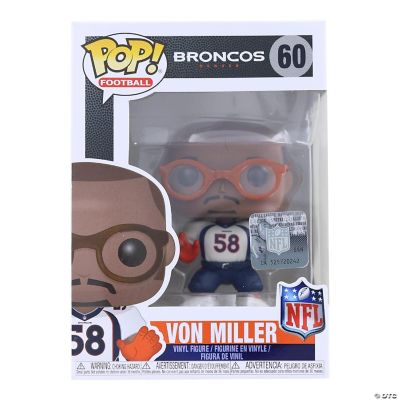 Von Milles LB Denver Broncos (Home Jersey) Funko Pop # 60