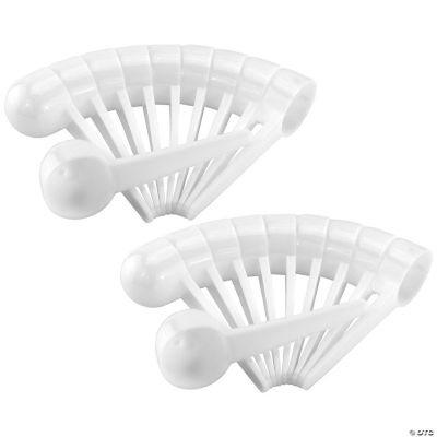 Coffee Scoops/Tablespoon Plastic Measuring Spoons (20Pack); Bulk Pack