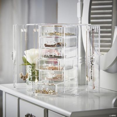 OnDisplay 6 Drawer Acrylic Jewelry Organizer Oriental Trading