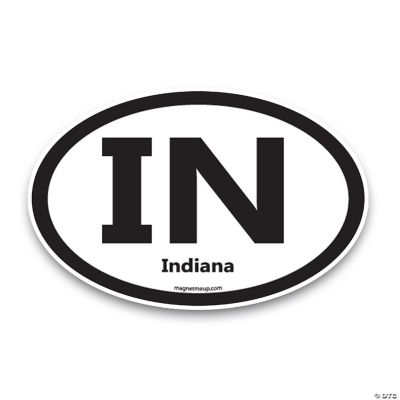 "Wag More Bark Less" Oval Car Decal - 3x5 Inch Paw Print Sticker For Auto & Truck