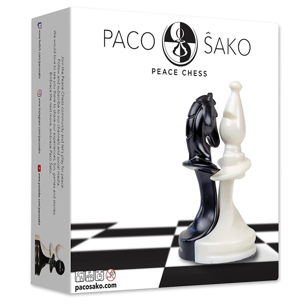 Paco Sako Peace Chess Game From MindWare