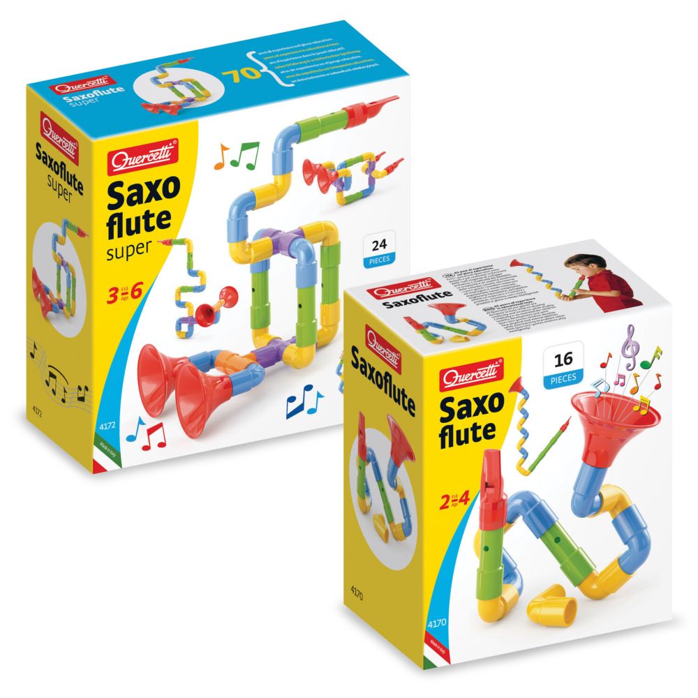 Set of 2: Saxoflute 16-Piece and 24-Piece From MindWare