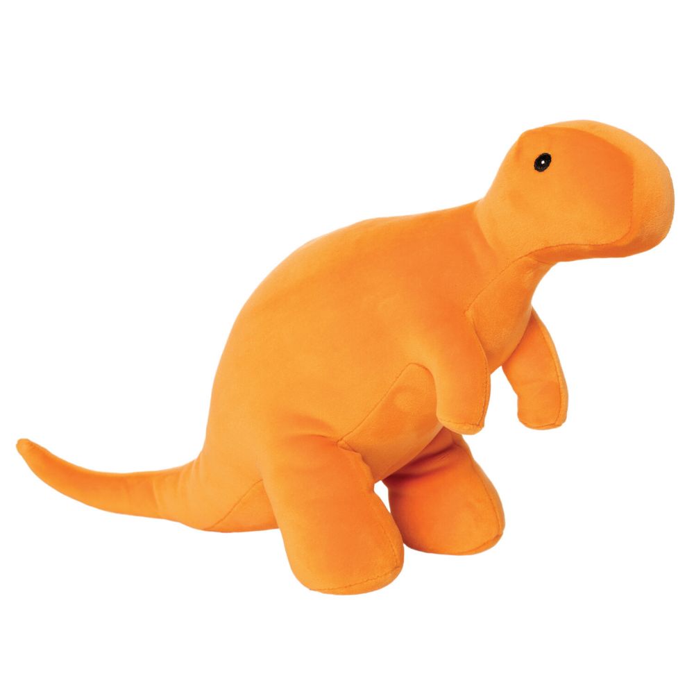 Velveteen Dino Orange T-Rex Stuffed Animal From MindWare