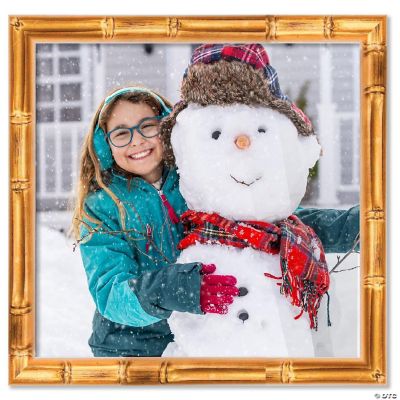 22x22 Frame Gold Bamboo Picture Frame Modern