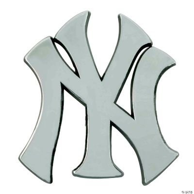 Sports Licensing Solutions LLC MLB New York Yankees Chrome Emblem