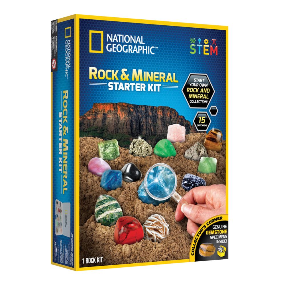 National Geographic Rock & Mineral Starter Kit From MindWare