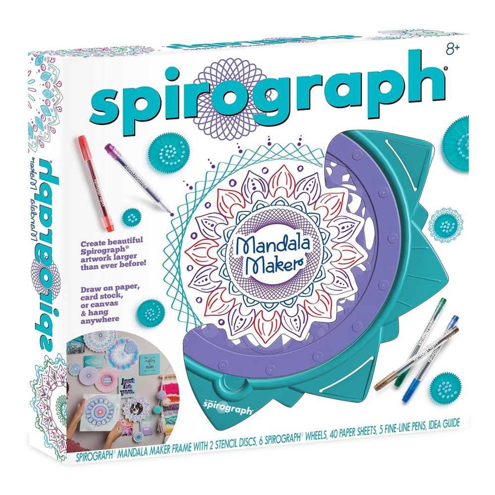 Spirograph Mandala Maker Art Drawing Kit From MindWare