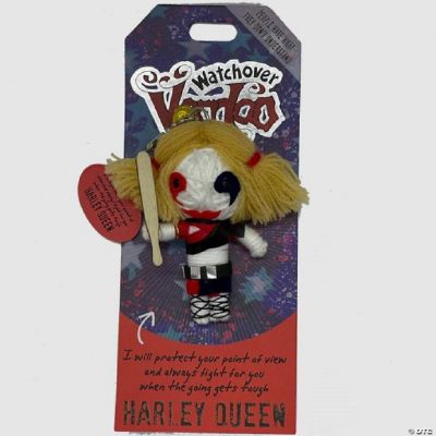 Watchover Voodoo Dolls String Harley Queen Key Chain 4.5 Inch