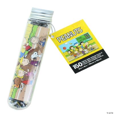 Peanuts Baseball 150 Piece Jigsaw Puzzle In Tube