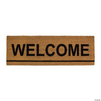 Northlight Natural Coir Outdoor Rectangular Doormat 16