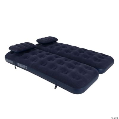 Pool Central 6.25' Navy Blue 3 in 1 Inflatable Flocked Air Mattress
