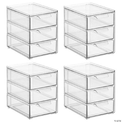 Small Clear Storage Containers - 3 Pc. | Oriental Trading