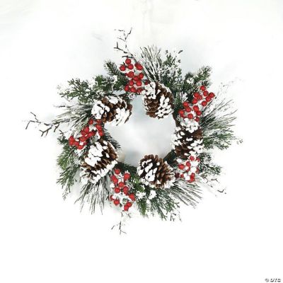 Cone and Berry Wreath 20