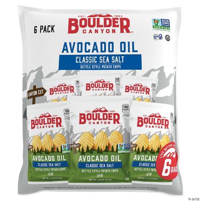 Boulder Canyon Natural Foods, Chips Classic Sea Salt Avacado Oil 6/1.25