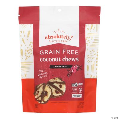 Absolutely Gluten Free Chews, Coconut, Cranberry, Gluten Free 5 oz